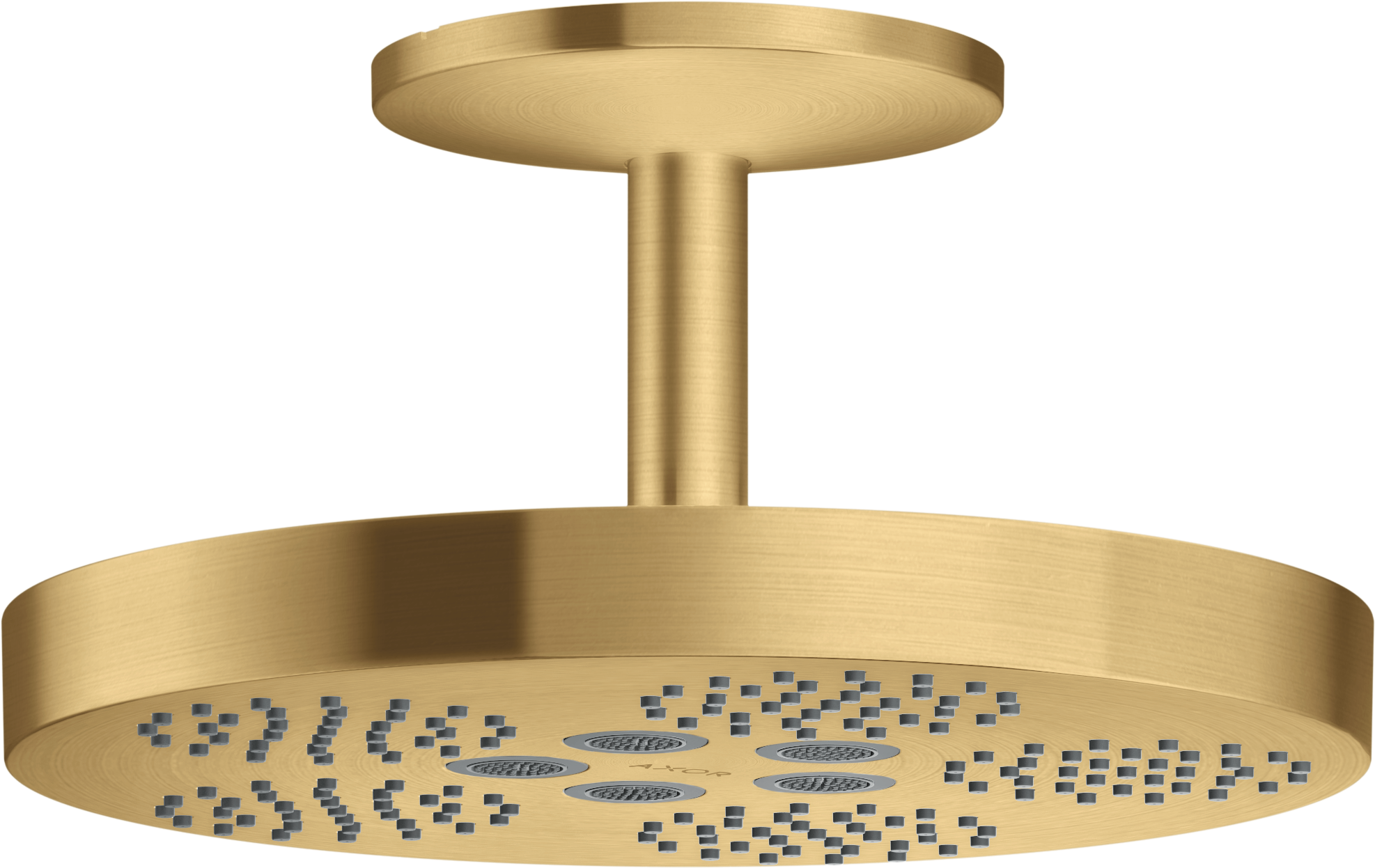 头顶花洒280 单速，带天花板连接管