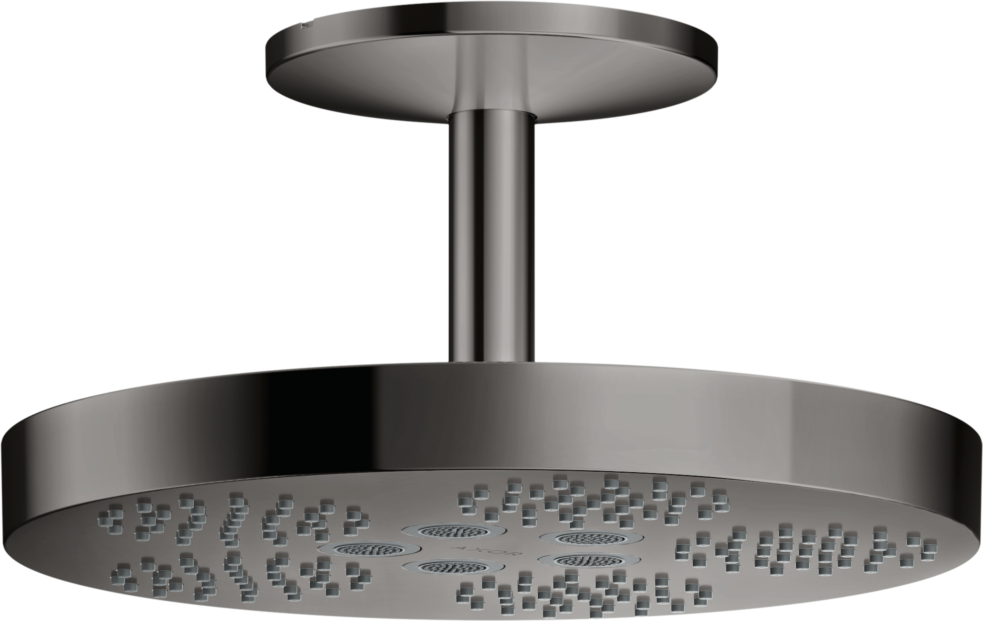 头顶花洒280 单速，带天花板连接管