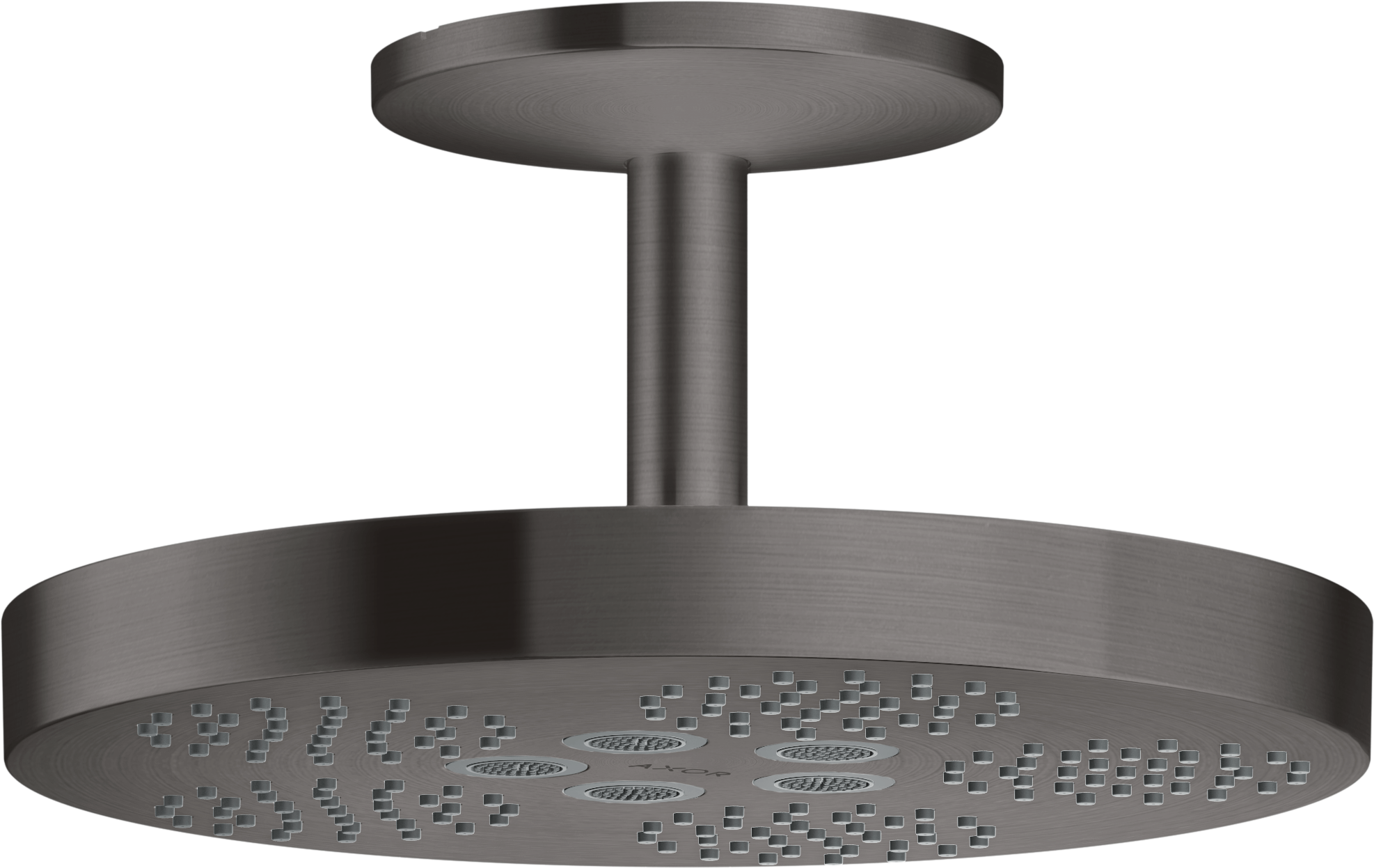 头顶花洒280 单速，带天花板连接管
