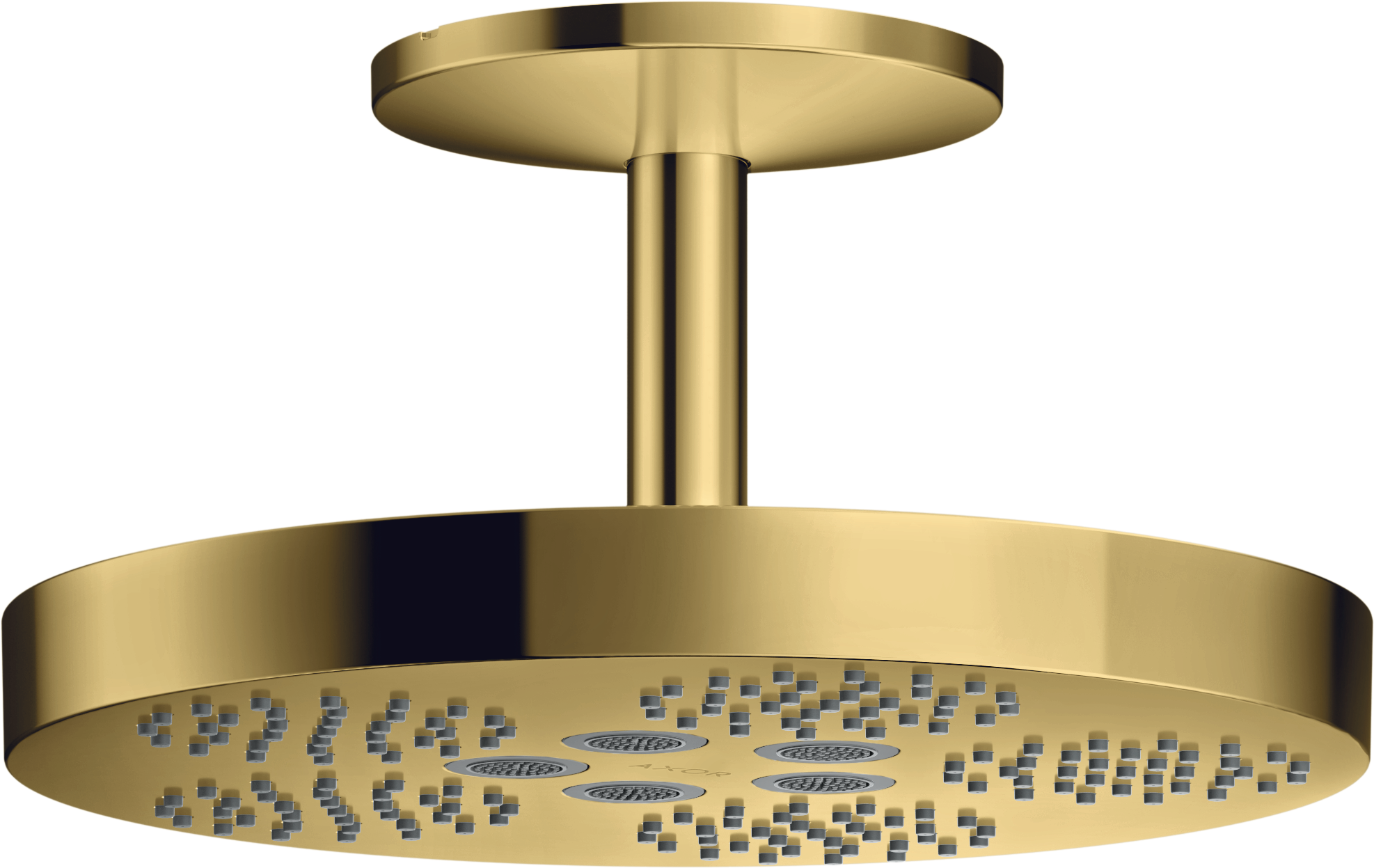 头顶花洒280 单速，带天花板连接管