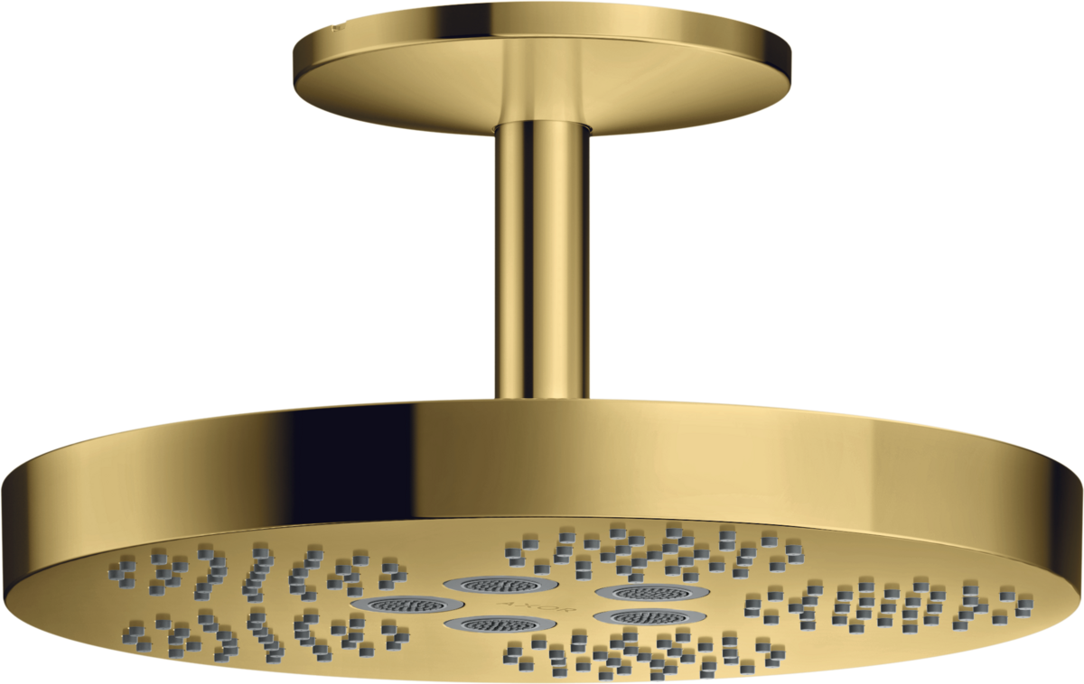 头顶花洒280 单速，带天花板连接管