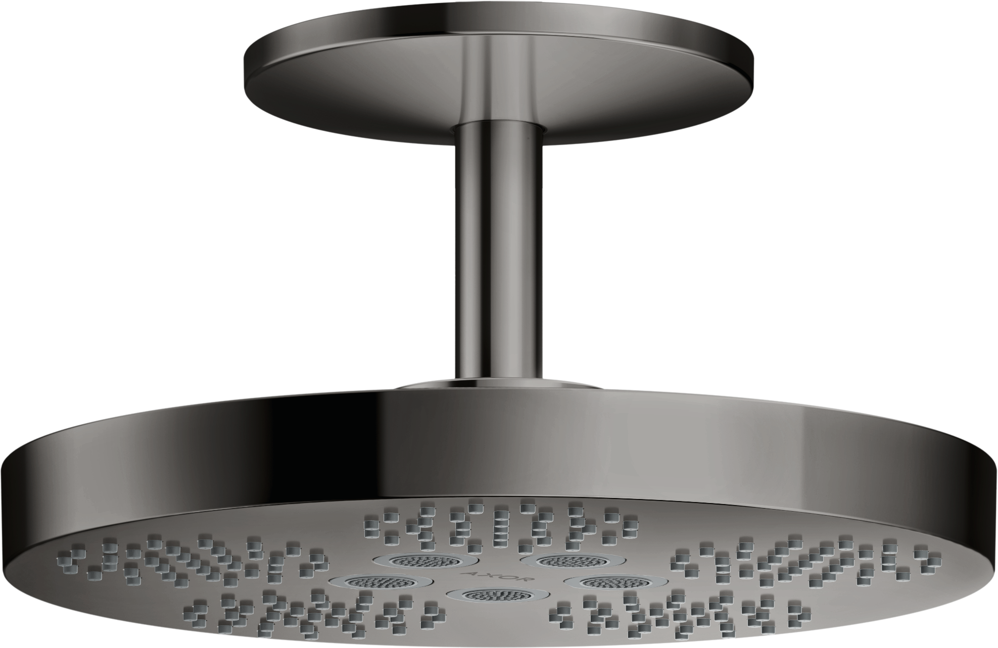 头顶花洒280 两速，带天花板连接管