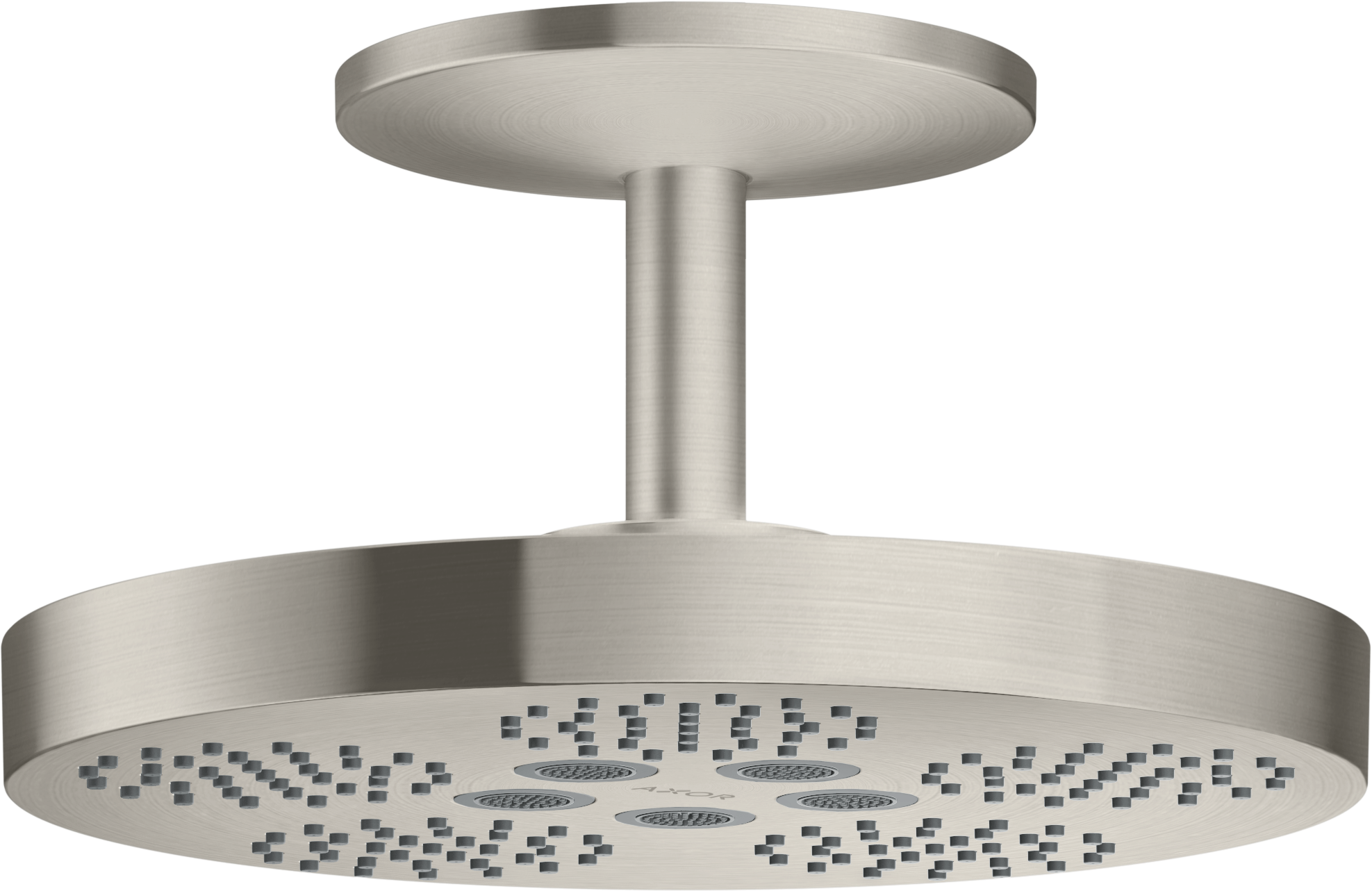 头顶花洒280 两速，带天花板连接管