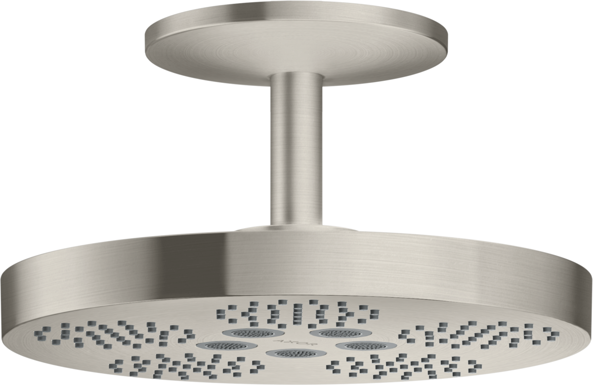 头顶花洒280 两速，带天花板连接管