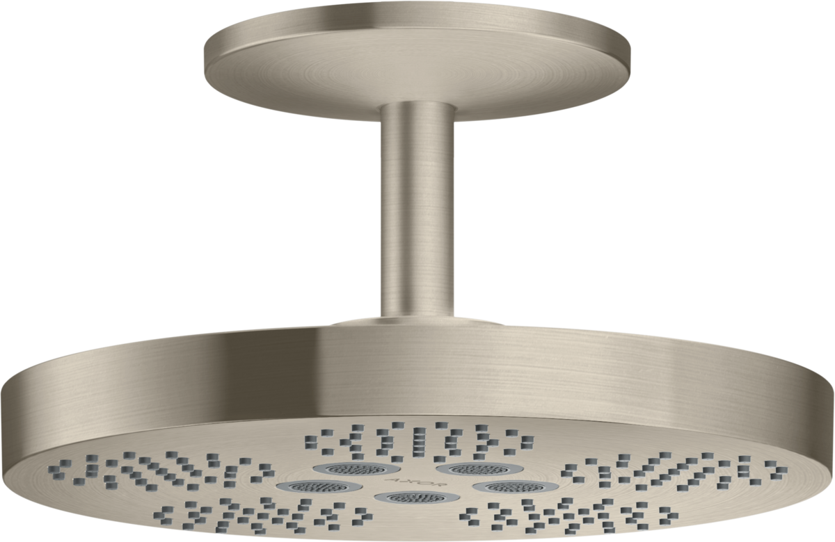 头顶花洒280 两速，带天花板连接管