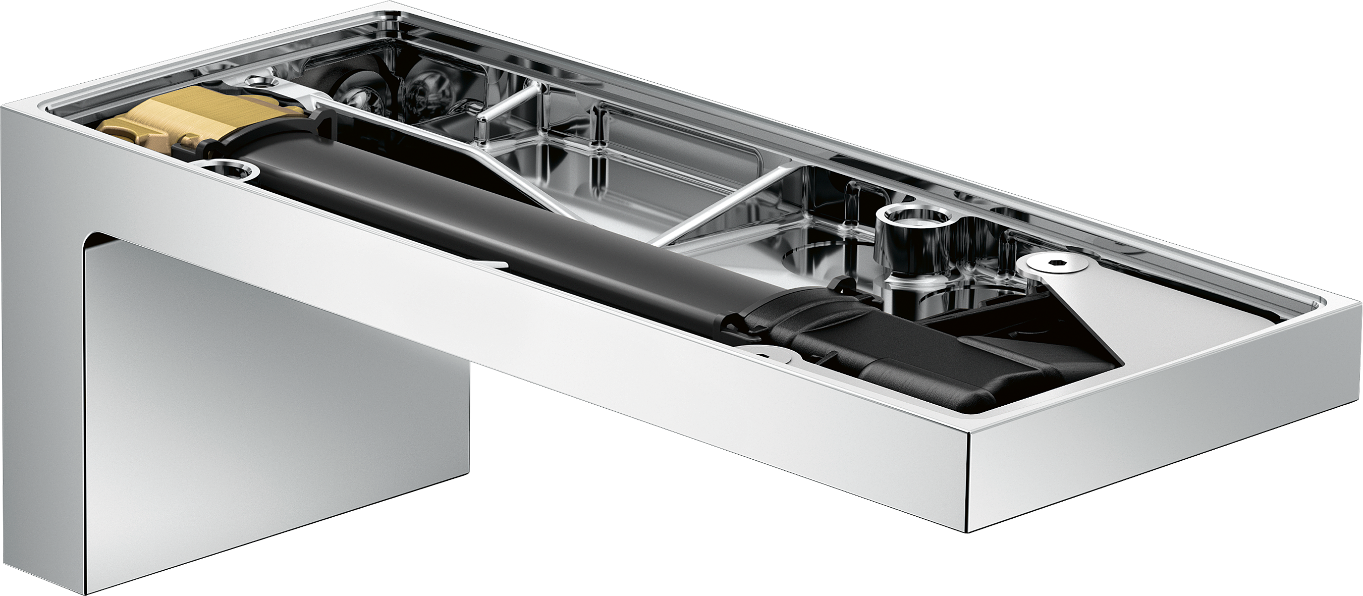 浴缸出水嘴，不带饰板