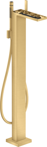 落地式单把手浴缸龙头，不带饰板