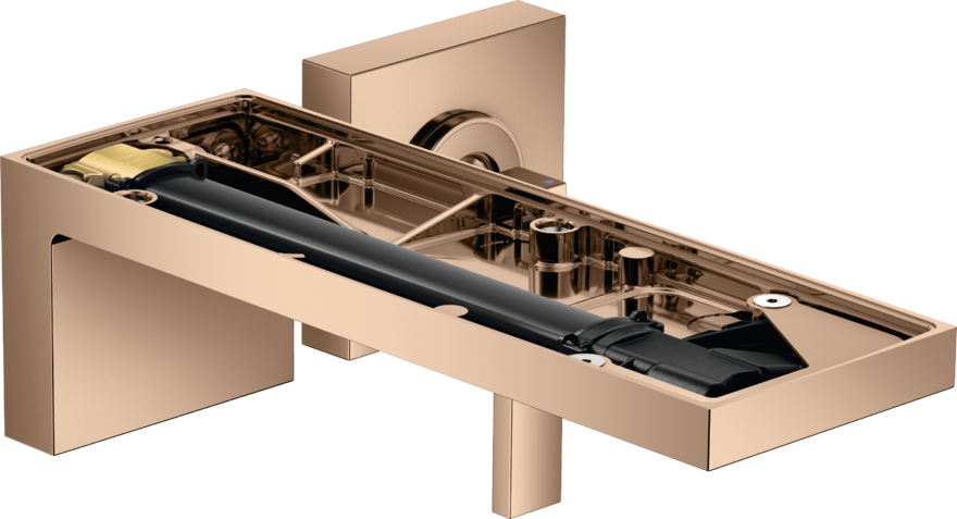 暗装墙出水单把手面盆龙头，出水嘴221mm，不带饰板