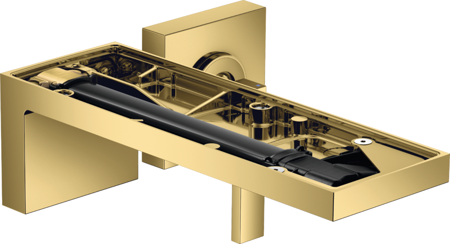 暗装墙出水单把手面盆龙头，出水嘴221mm，不带饰板