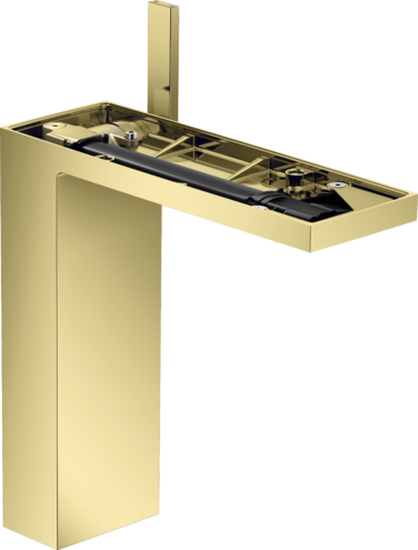 单把手面盆龙头230带按压落水(不带饰板）