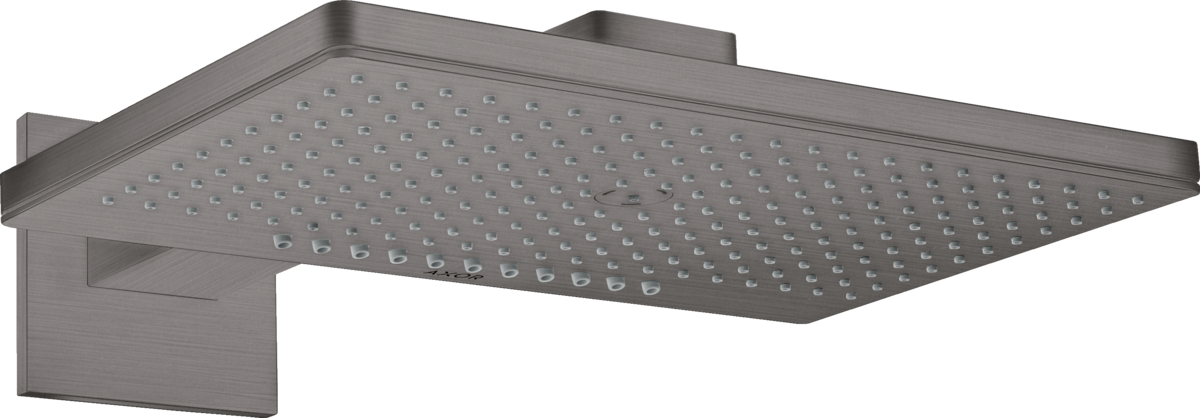 头顶花洒460/300 两速，带花洒臂和方形装饰盖