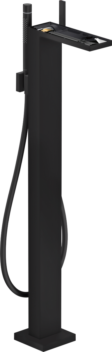 落地式单把手浴缸龙头，不带饰板