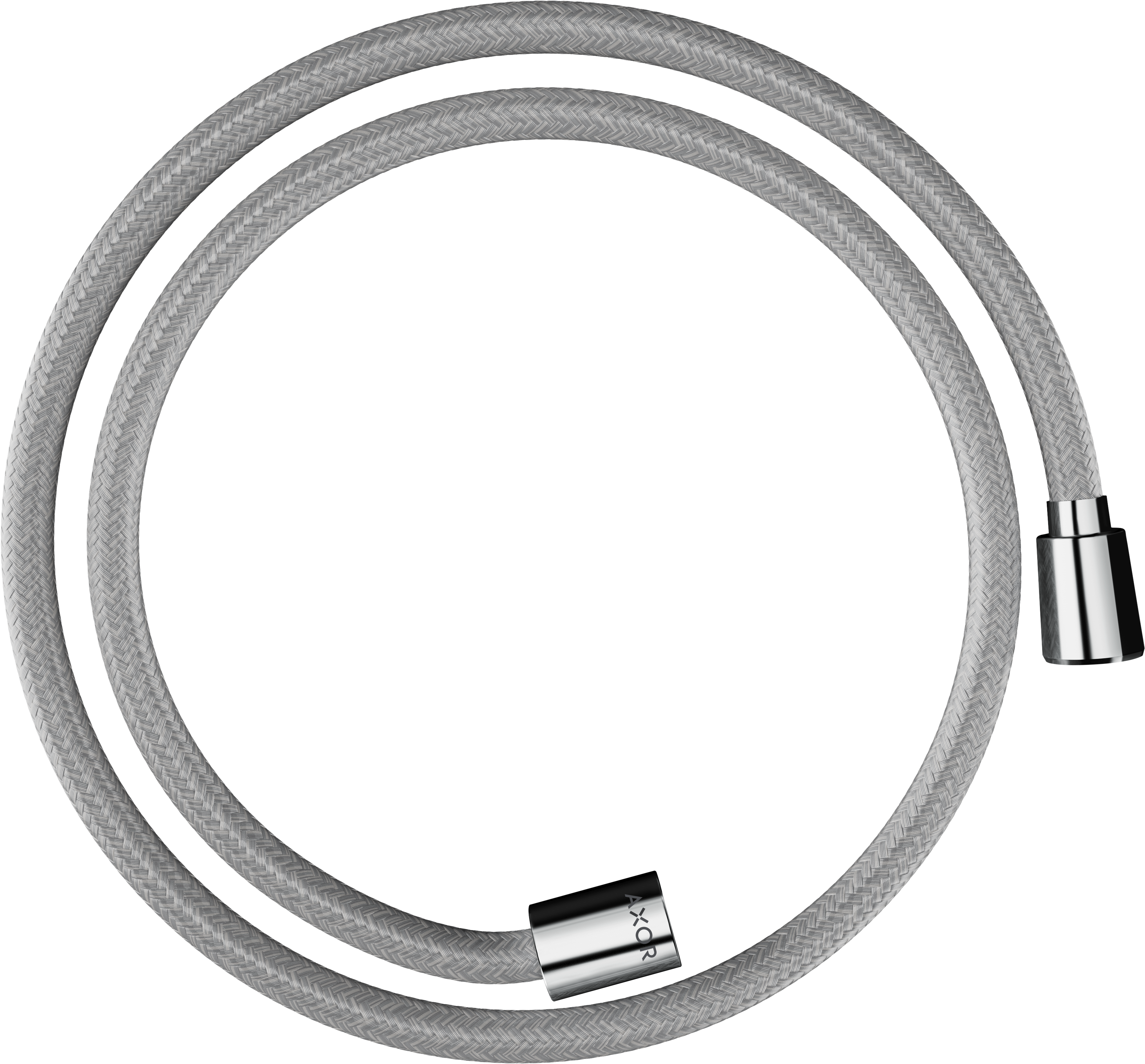 织物纹理花洒软管1.25m，带锥形和圆柱形螺母