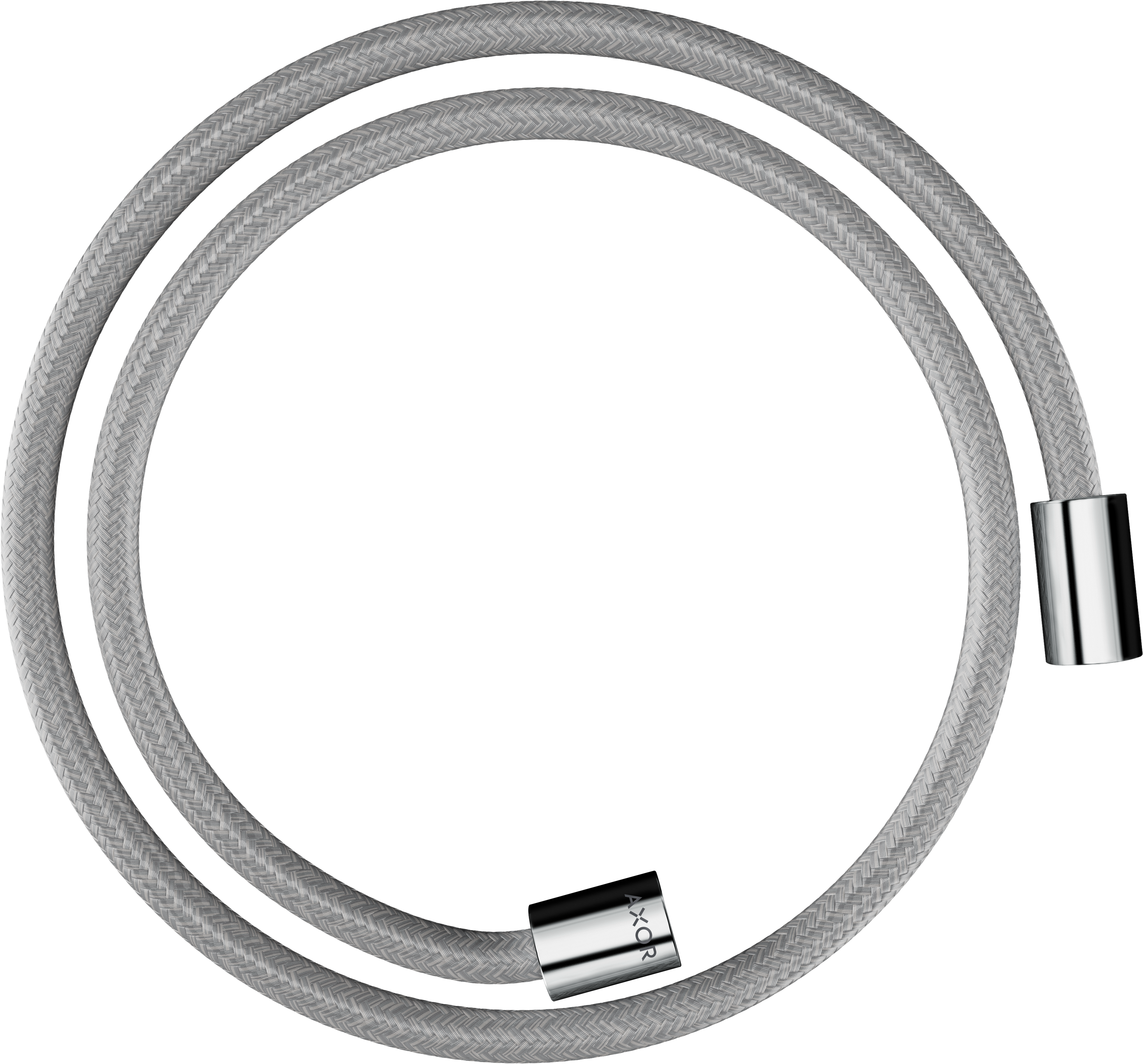 织物纹理花洒软管1.25m，带圆柱形螺母