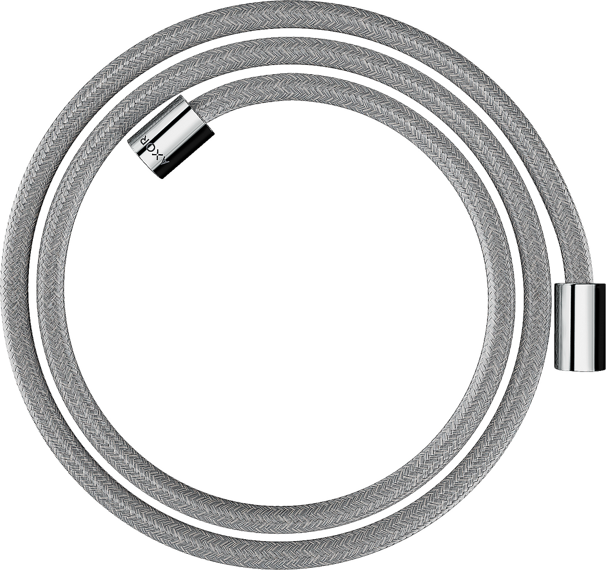 织物纹理花洒软管1.60m，带圆柱形螺母