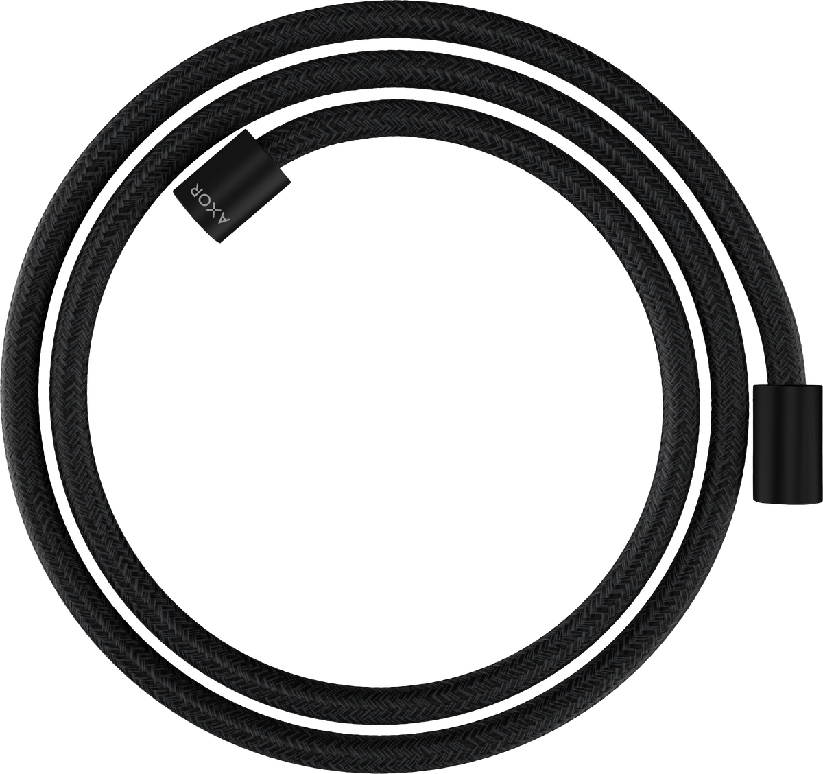 织物纹理花洒软管1.60m，带圆柱形螺母