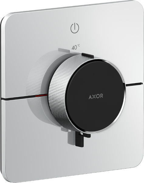 暗装单功能恒温龙头，柔和方形