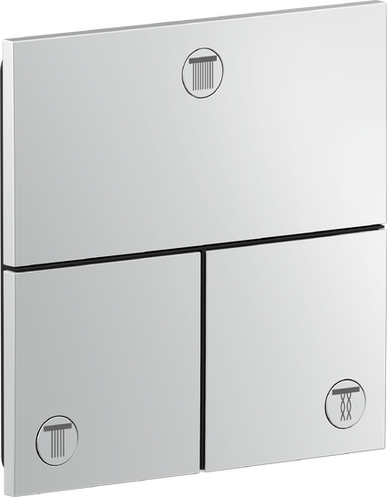 暗装三功能开关，方形