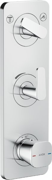 暗装两功能恒温模块 380/120，带面板