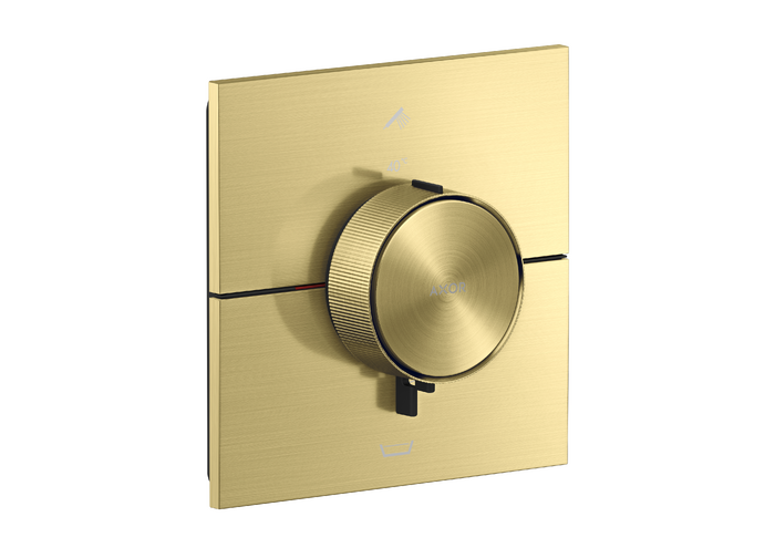 暗装两功能恒温龙头，方形