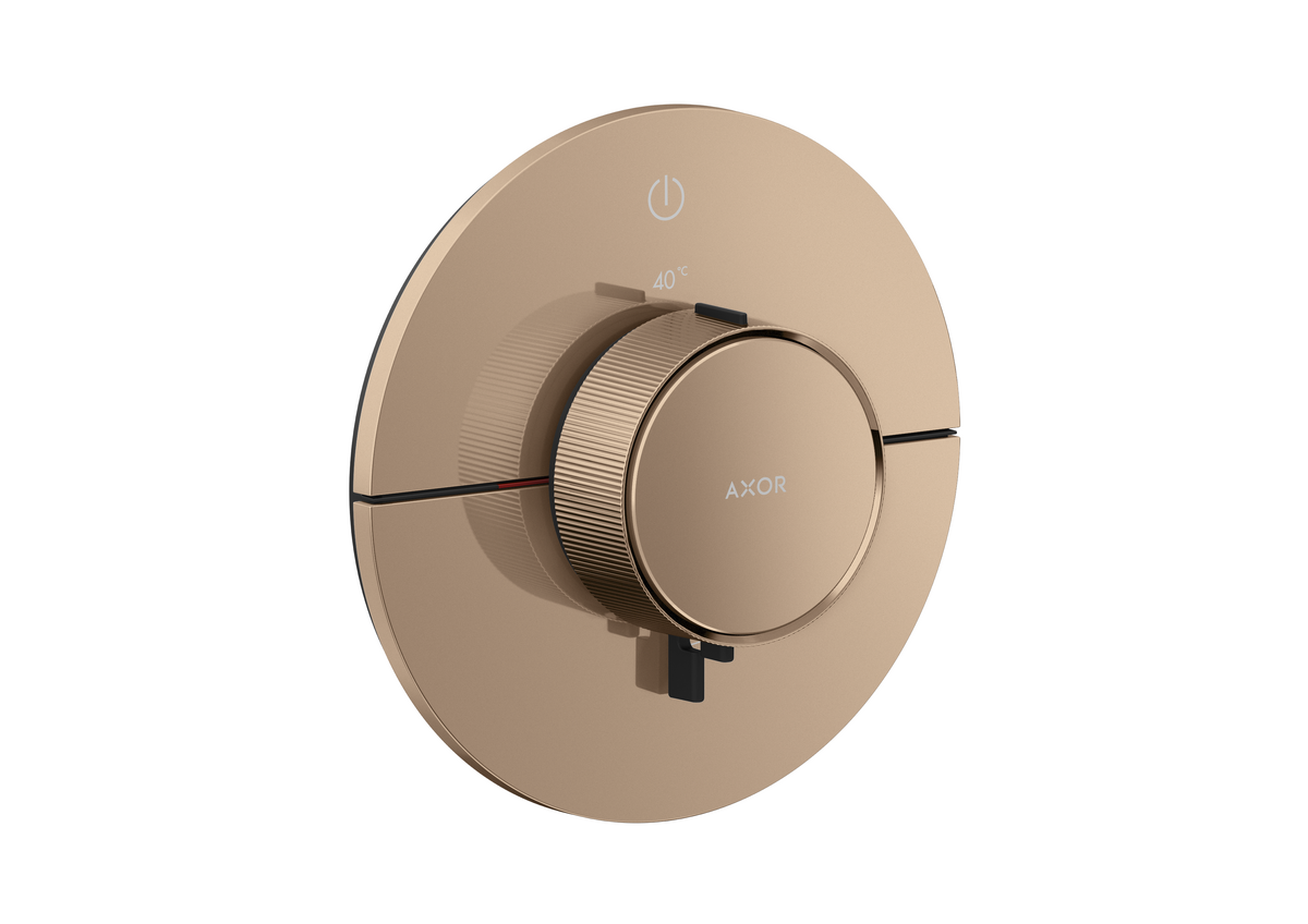 暗装单功能恒温龙头，圆形