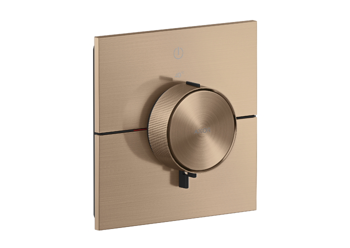 暗装单功能恒温龙头，方形