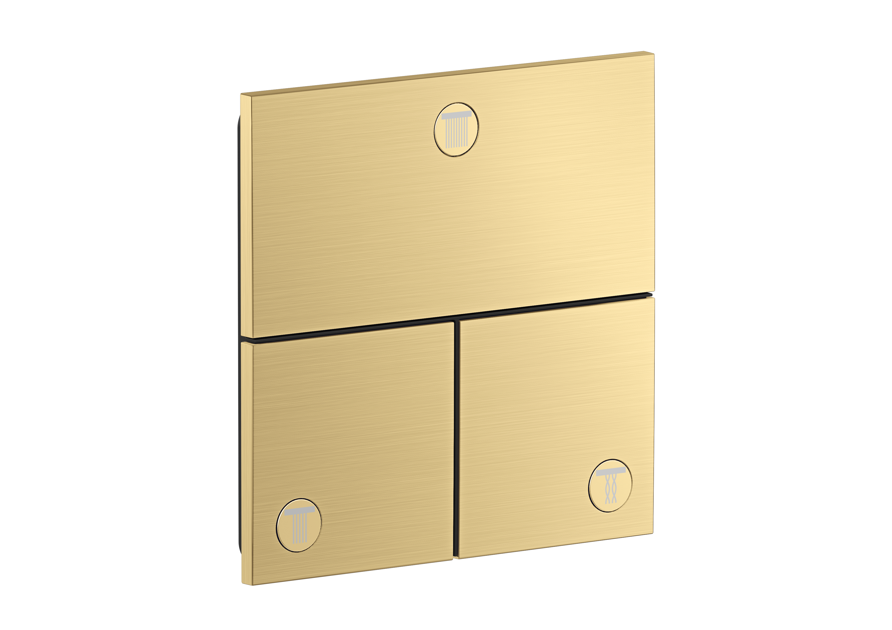 暗装三功能开关，方形