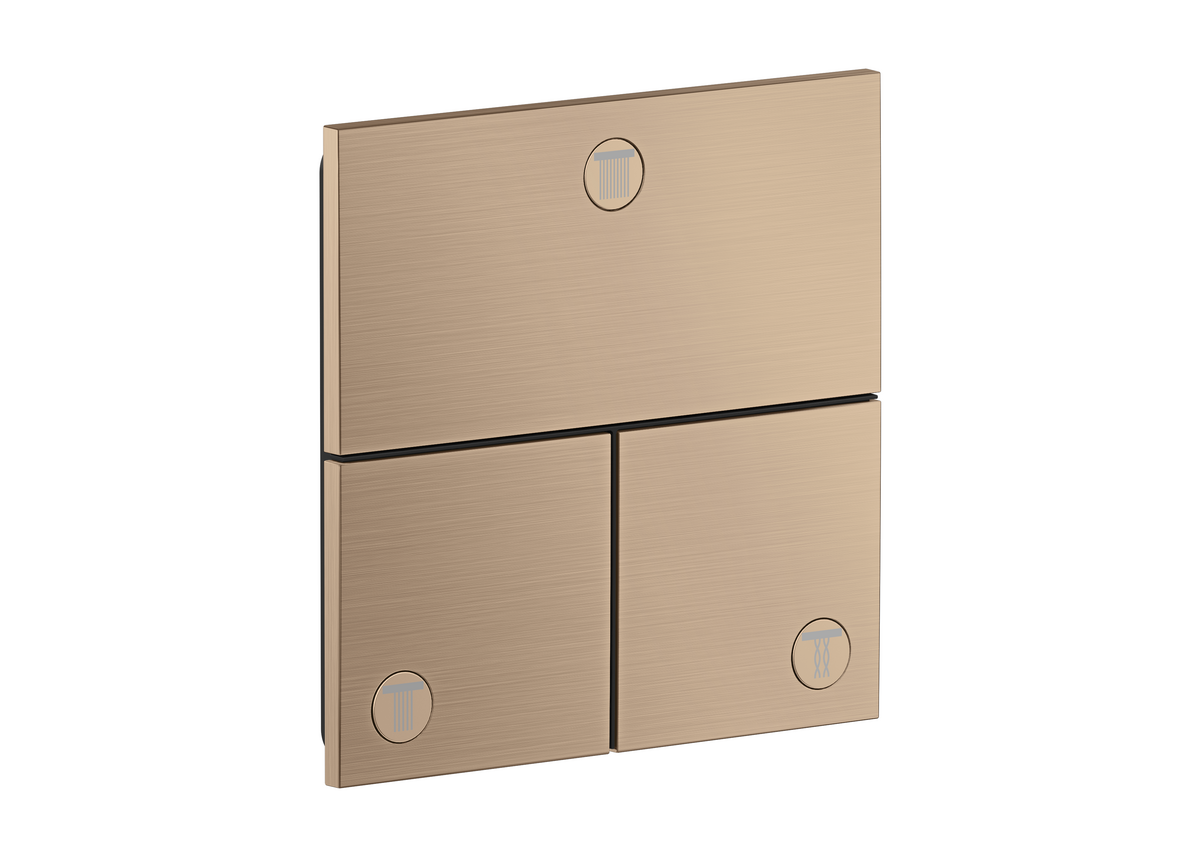 暗装三功能开关，方形