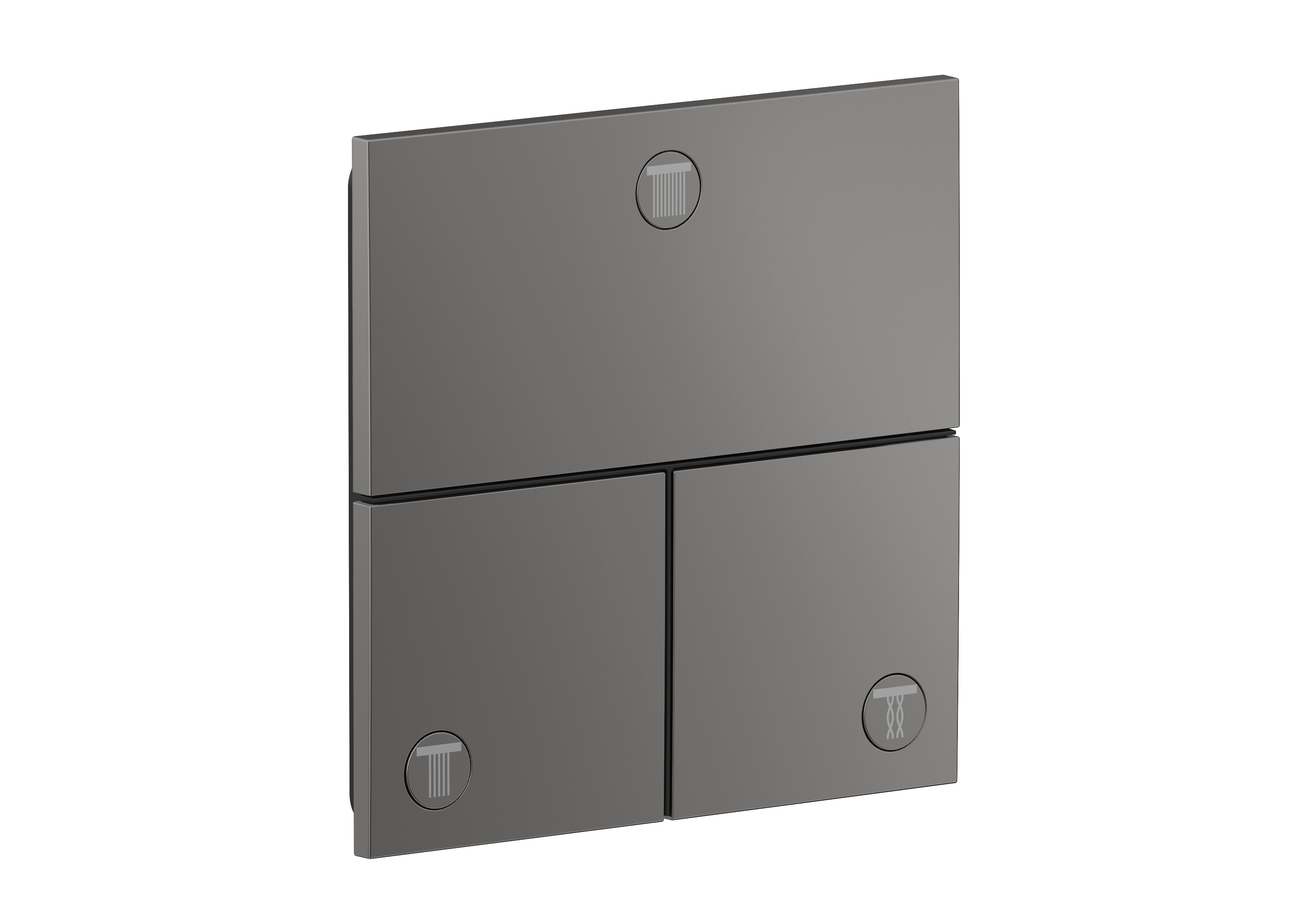 暗装三功能开关，方形