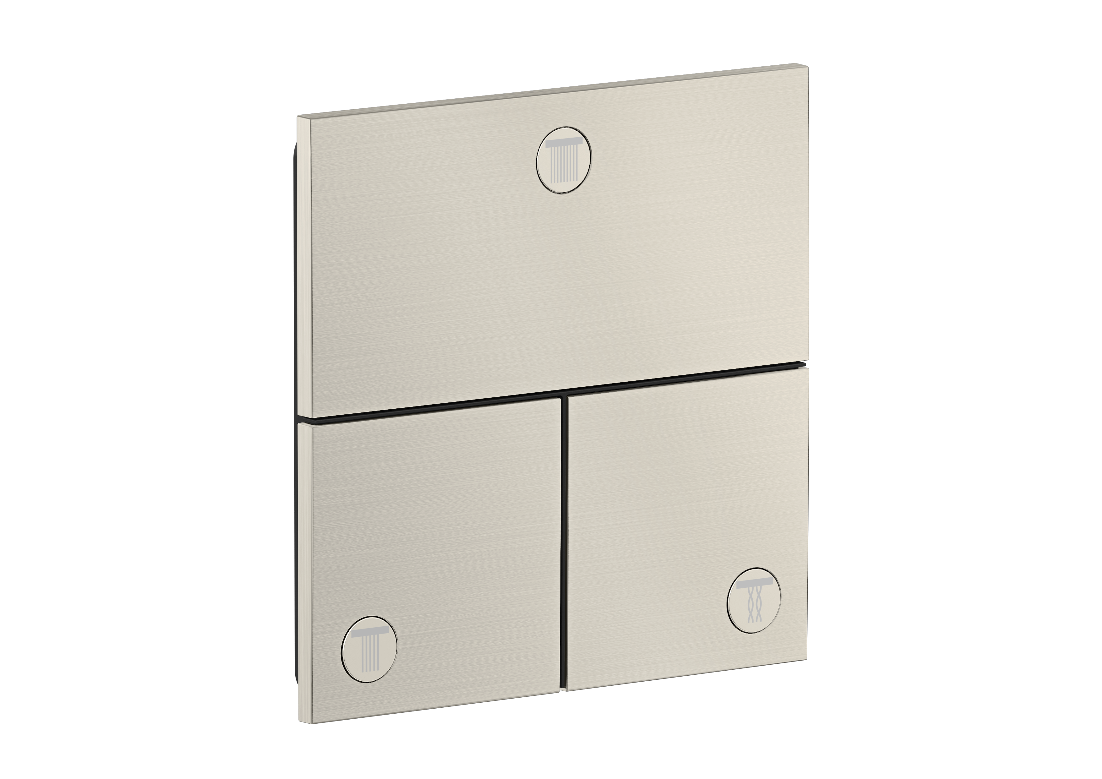 暗装三功能开关，方形