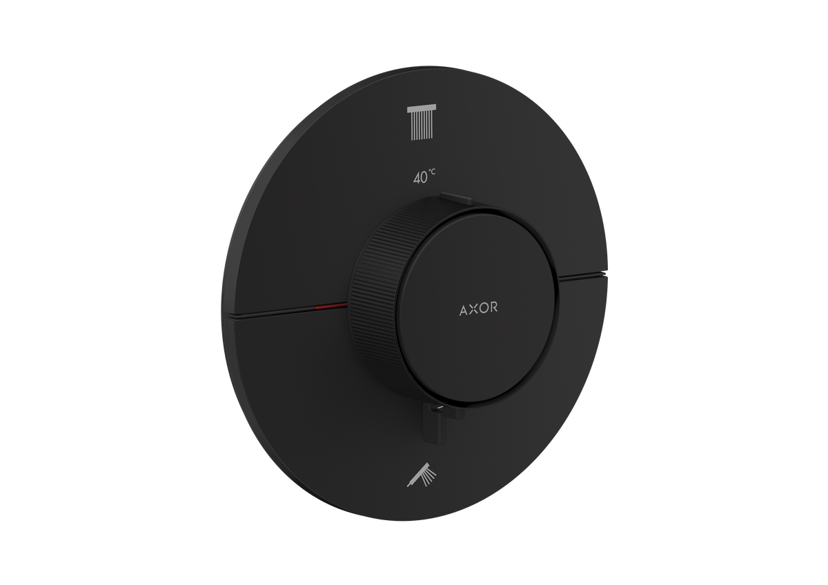 暗装两功能恒温龙头，圆形