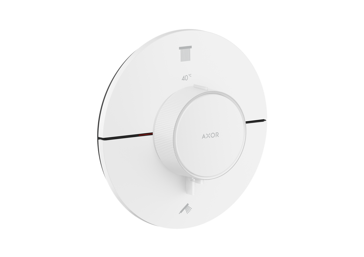 暗装两功能恒温龙头，圆形