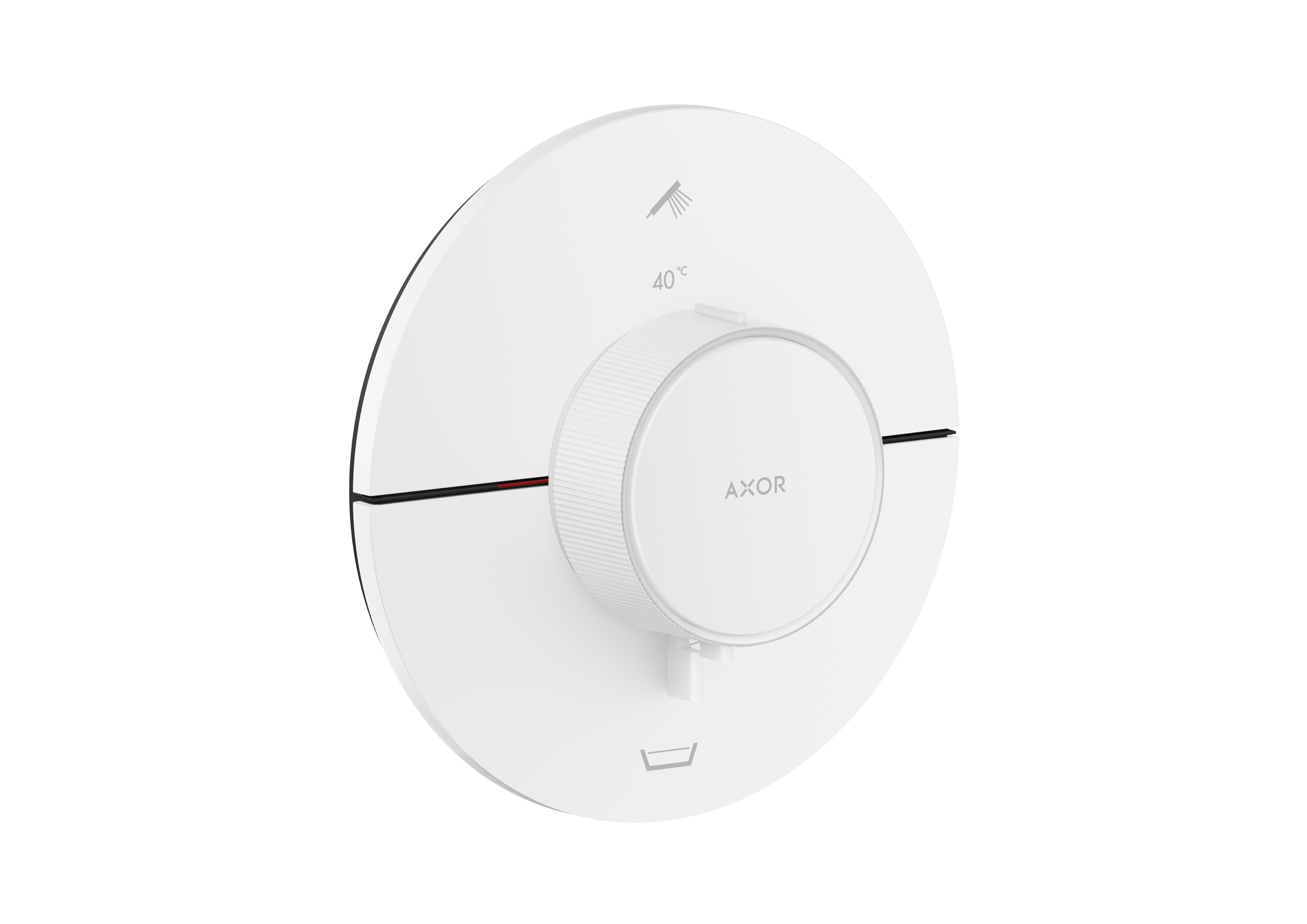 暗装两功能恒温龙头，圆形