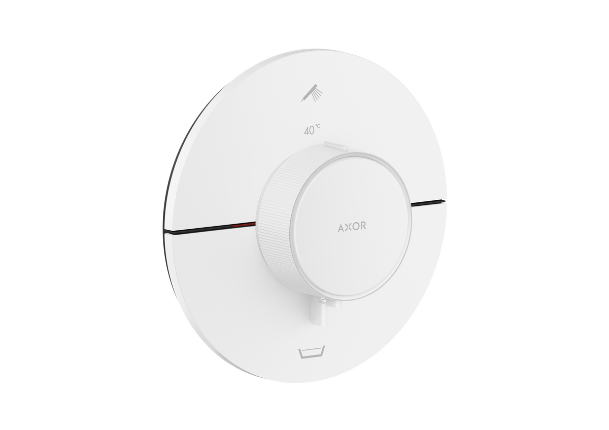 暗装两功能恒温龙头，圆形