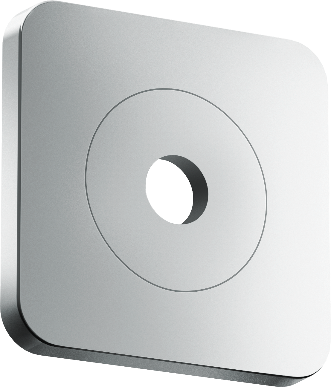 墙面装饰盖 120/120，柔和方形