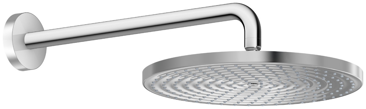 头顶花洒300单速带花洒臂