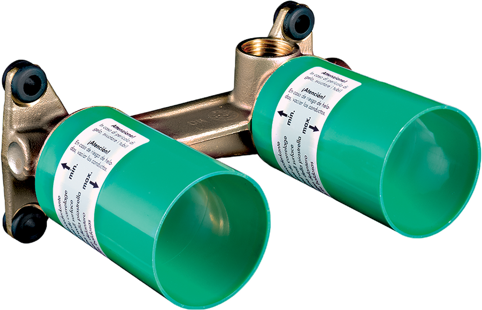 基础套件 暗装双孔单把手面盆龙头