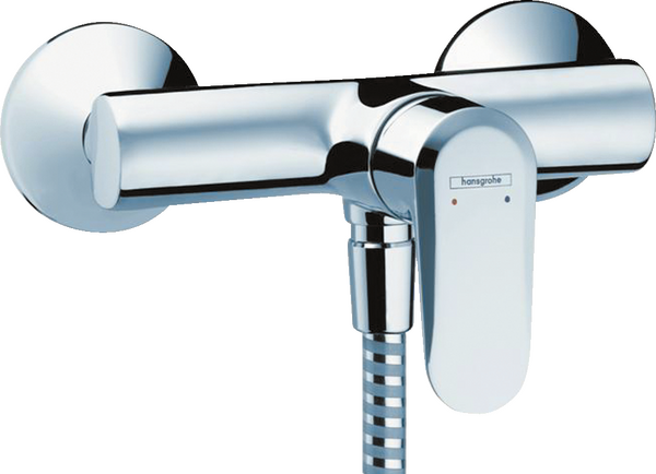 明装单把手淋浴龙头