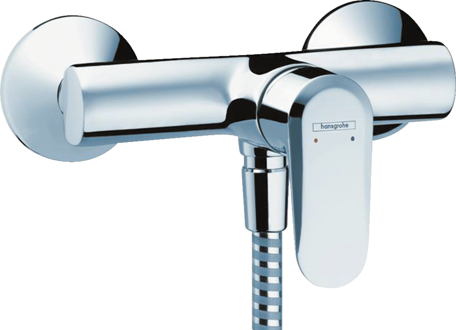 明装单把手淋浴龙头