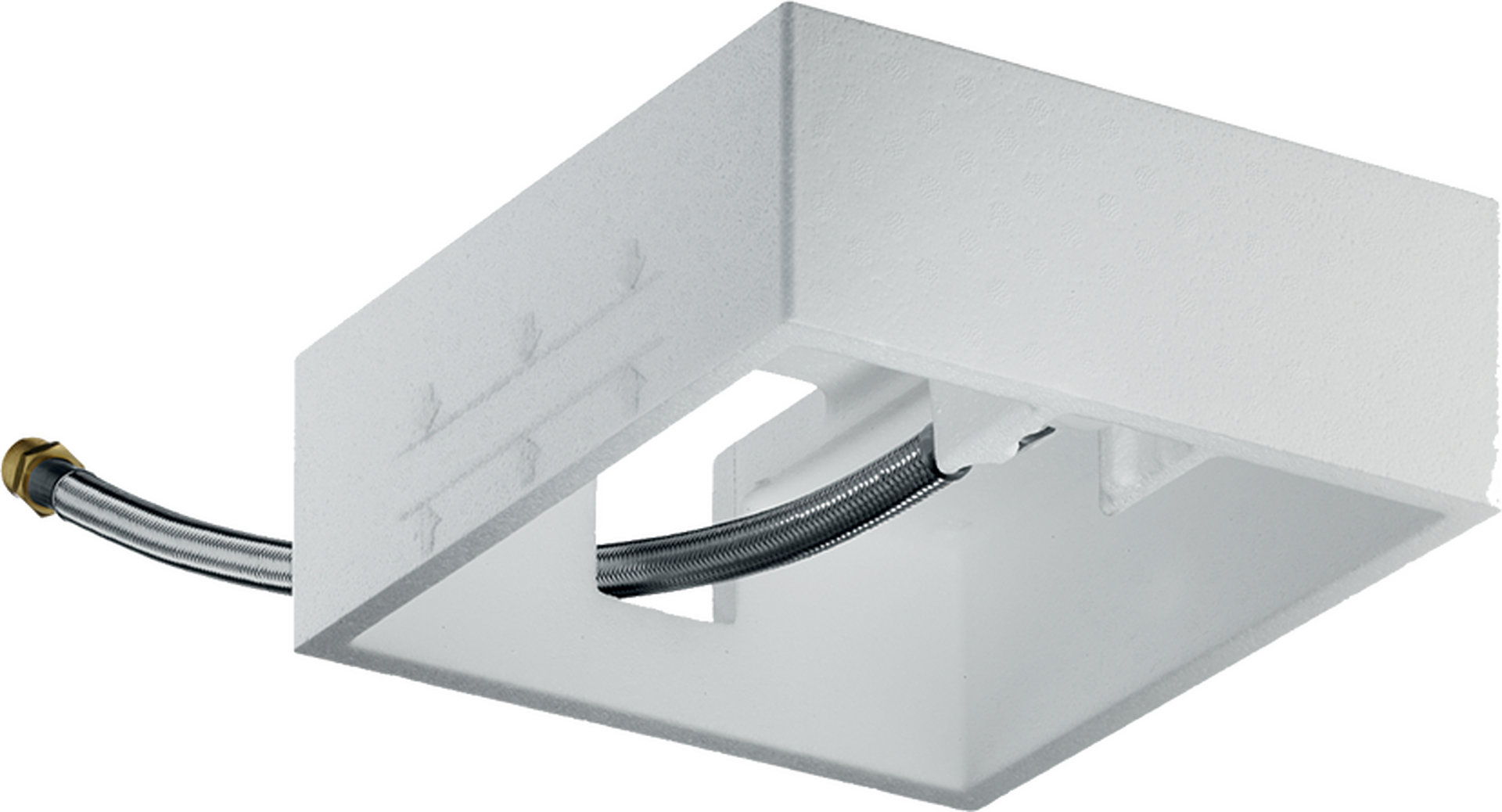 暗装预埋件 用于头顶花洒260 单速