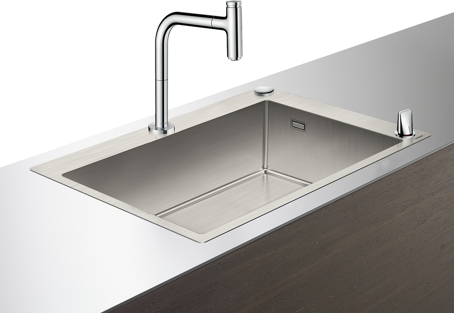 C71-F660-08不锈钢水槽组合660