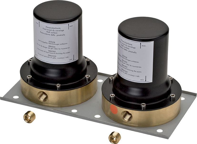 暗装预埋件 用于落地式双把手浴缸龙头