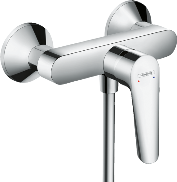 明装单把手淋浴龙头