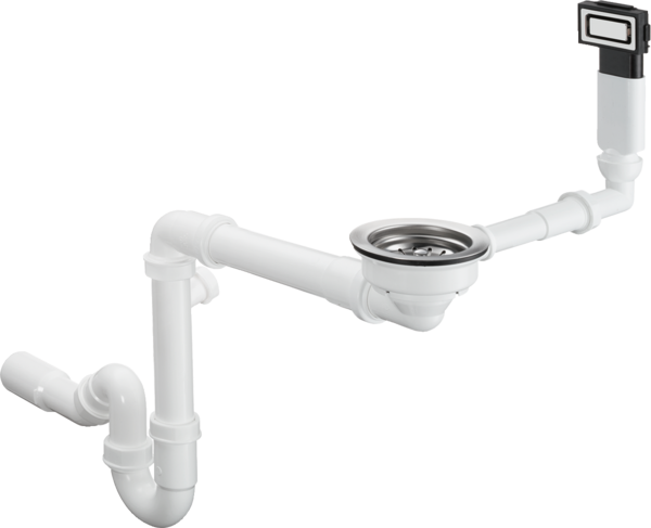 D11-10 手动下水溢水装置 适用于450不锈钢水槽