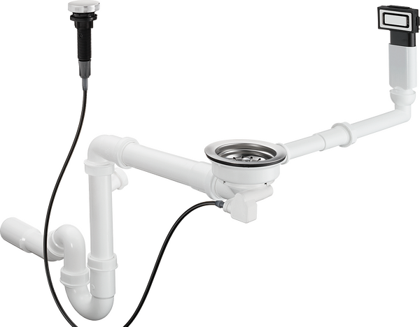 D14-11 自动下水溢水装置 适用于660不锈钢水槽