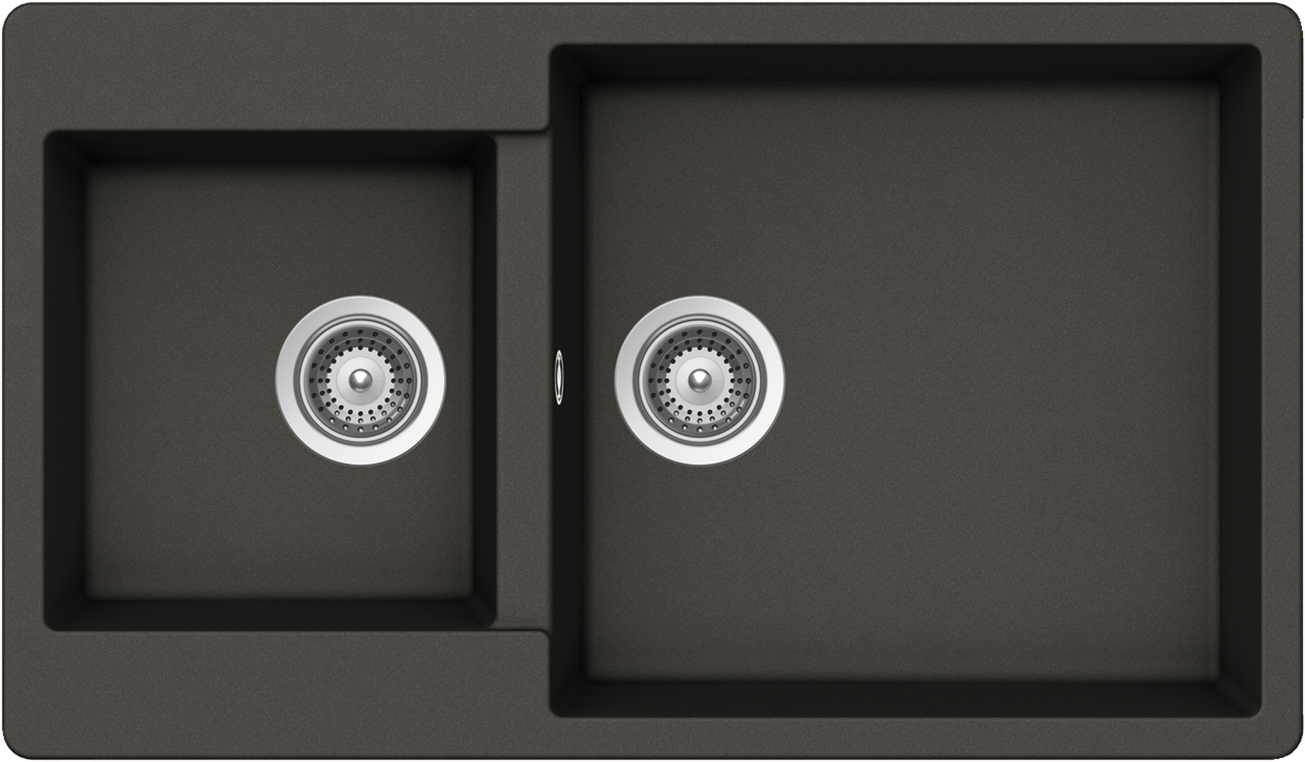 台上盆 Brooklyn N-175 CT，带自动下水