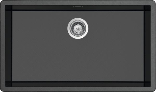 台上盆 Carbon N-100XL，带自动下水套件