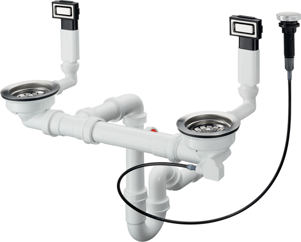 D18-11 自动下水溢水装置 适用于305/435不锈钢水槽