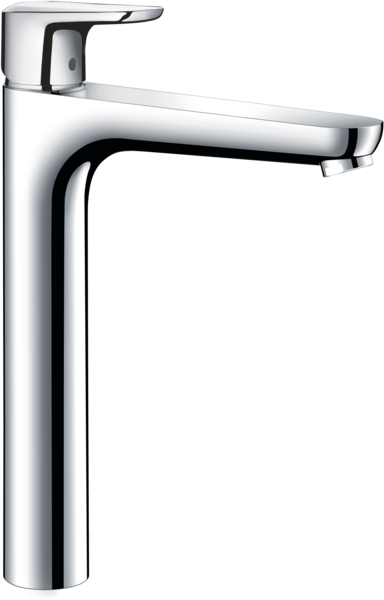 单把手面盆龙头230，带提拉落水套件