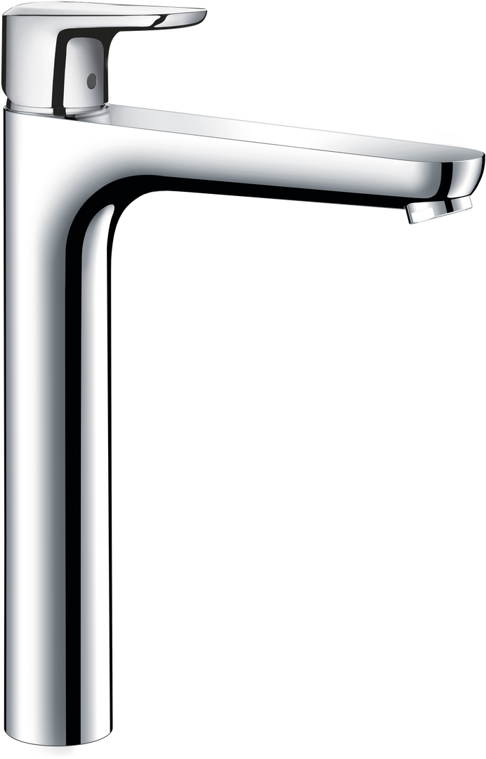 单把手面盆龙头230，带提拉落水套件